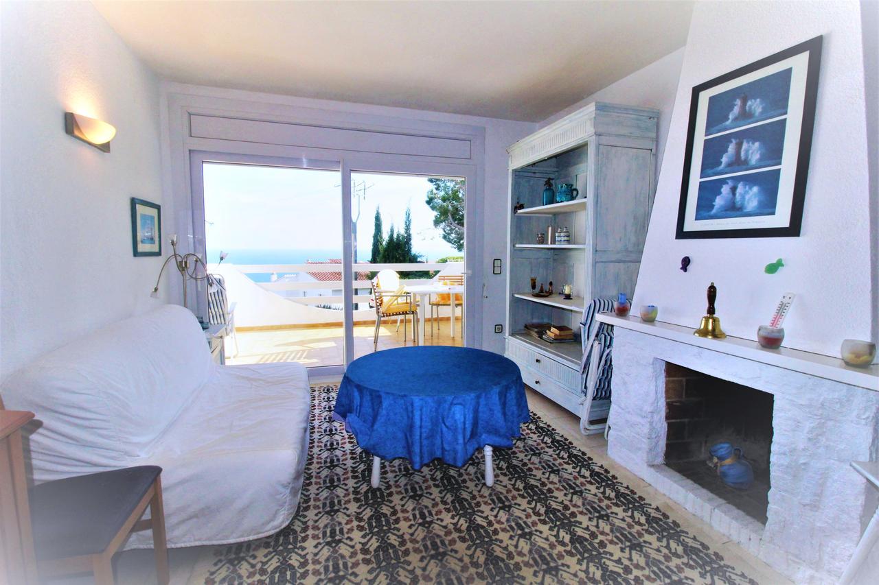 Appartement Dulce Vida 1, Apartamento Con Piscina Comunitaria, Vistas Al Mar Y Wifi à Roses Extérieur photo